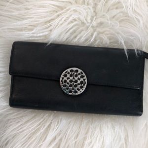 Coach leather wallet